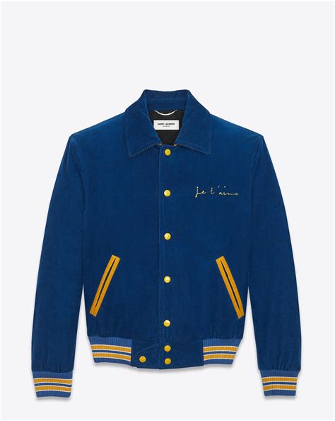 ysl men jacket|ysl teddy jackets for men.